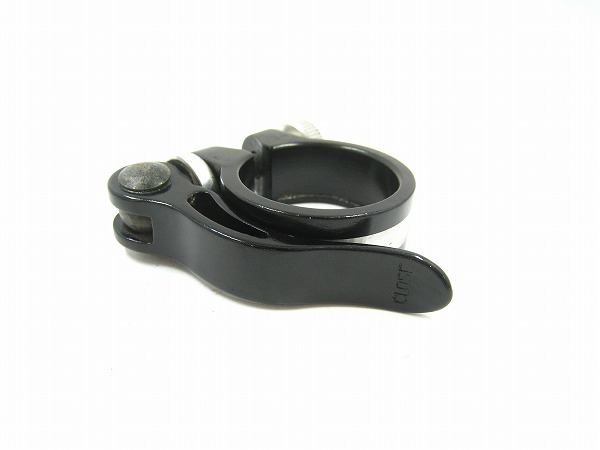シートクランプ クイックレバー 31.8mm ブラック/シルバー