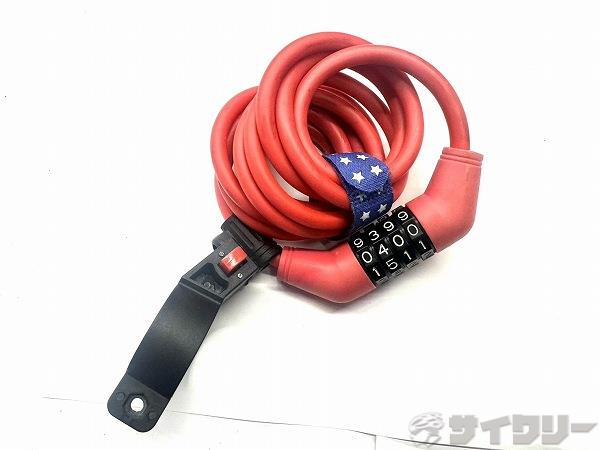 ダイヤル式ワイヤーロック 欠品あり