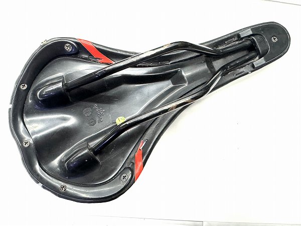 サドル メリダロゴ スチールレール