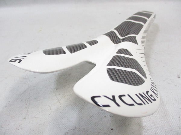 フルカーボンサドル ホワイト