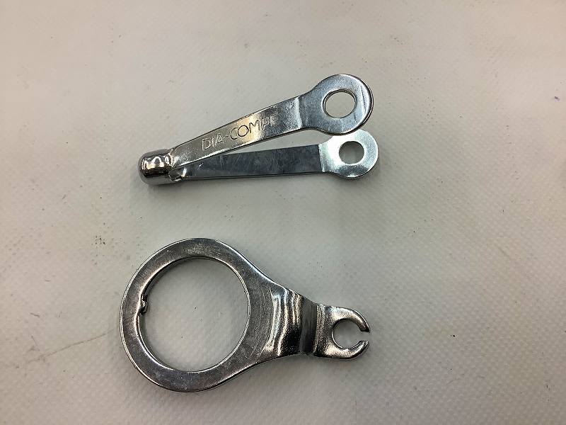 カンチ用ブレーキアウター受け　前後セット