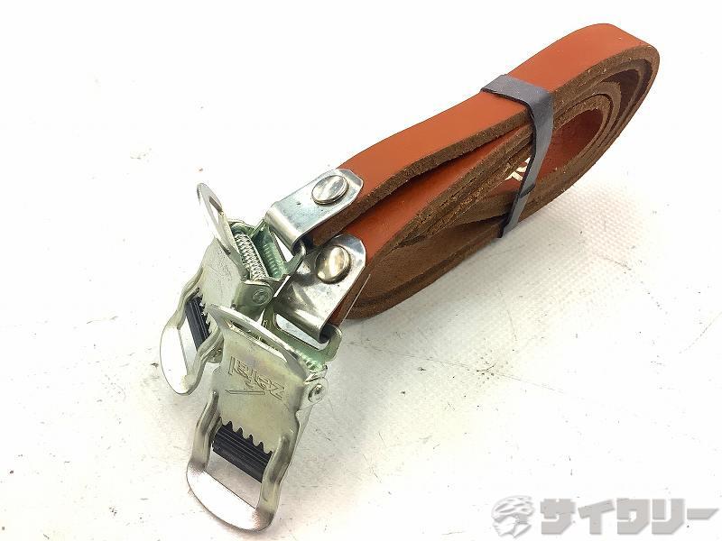 トゥストラップ　ブラウン