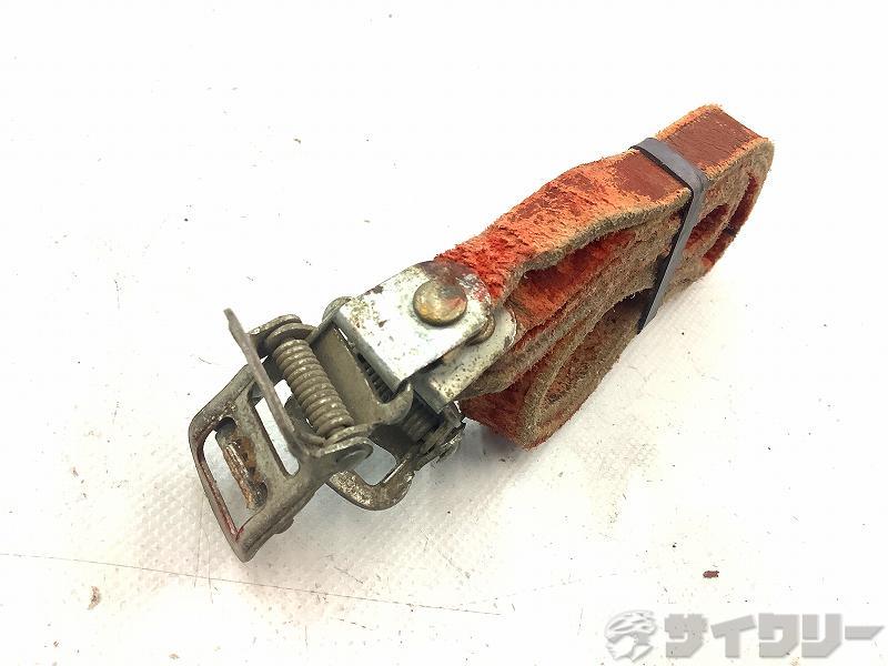 トゥストラップ　ブラウン