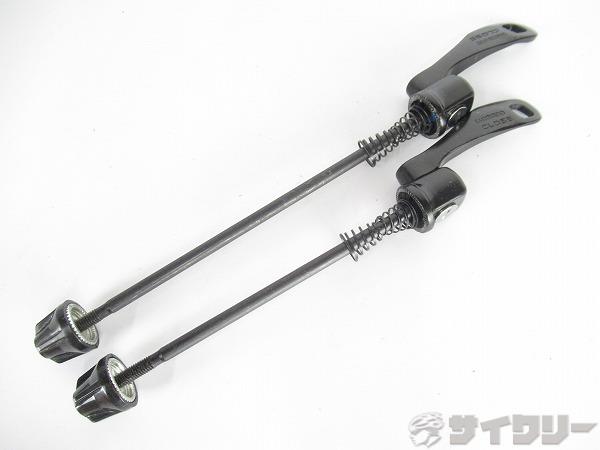 クイックリリース前後　ブラック　100/135mm