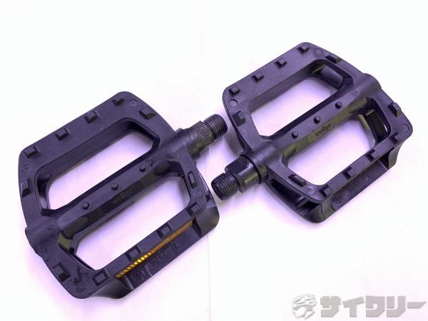 フラットペダル ブラック