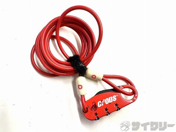 ダイアル式ワイヤーロック 