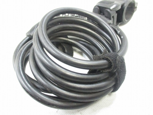 ワイヤーロック ダイヤル式 ブラック