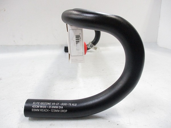 ドロップハンドル ELITE ISOZONE VR-CF 420（内-内）/31.8mm