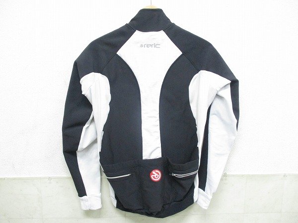 長袖フルジップジャージ Mサイズ ホワイト