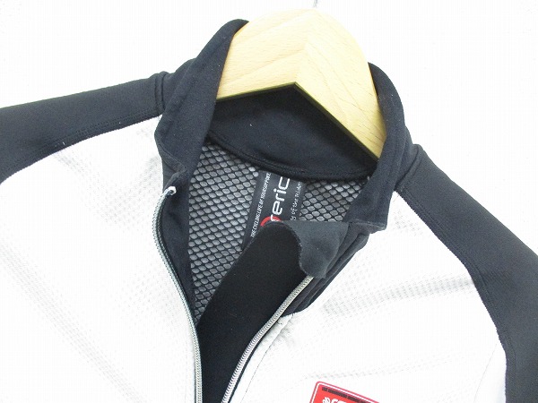 長袖フルジップジャージ Mサイズ ホワイト