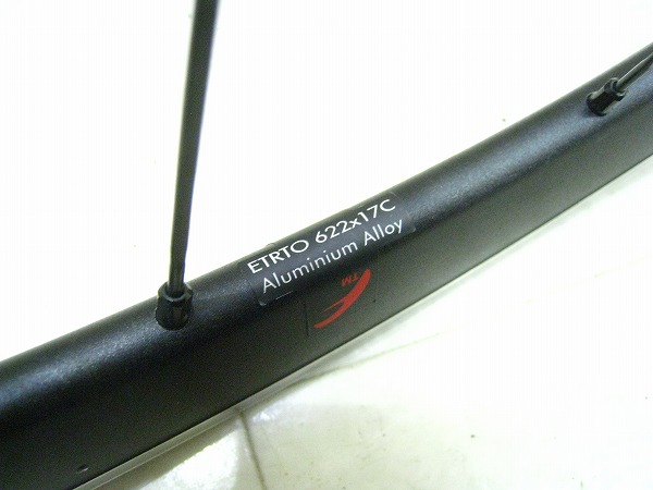 ホイールセット RACING QUATTRO C17 デカール剥がし シマノ11s