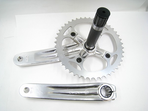 シングルクランクセット 180mm 44T（薄歯） 24mm 