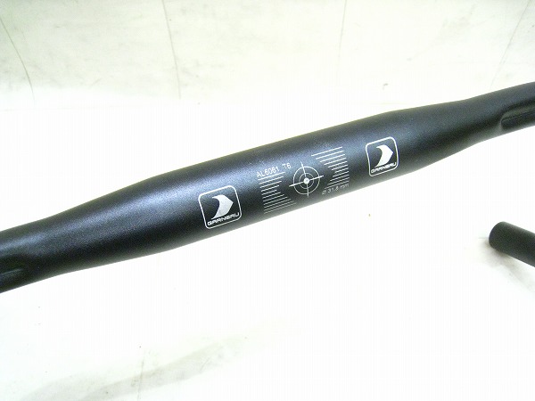 ドロップハンドル 380/31.8mm アルミ ブラック