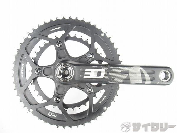 クランク　3D　30mm軸　noQリング　52/36T