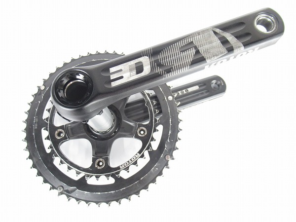 クランク　3D　30mm軸　noQリング　52/36T