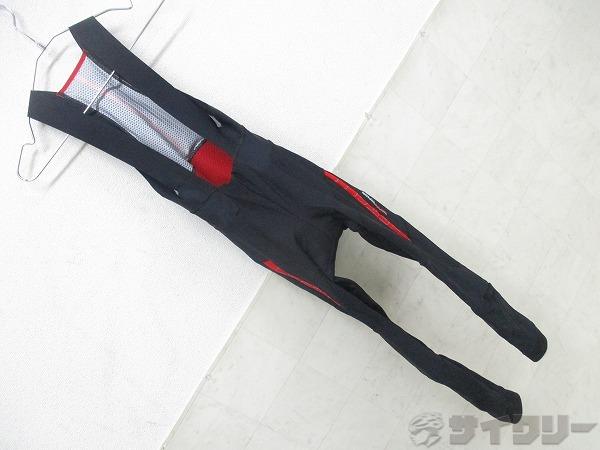 ロングビブショーツ ROSSO CORSA Sサイズ