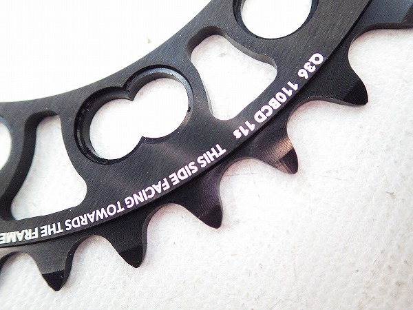 インナーチェーンリング QRINGS 11ｓ/36T/PCD：110/5アーム