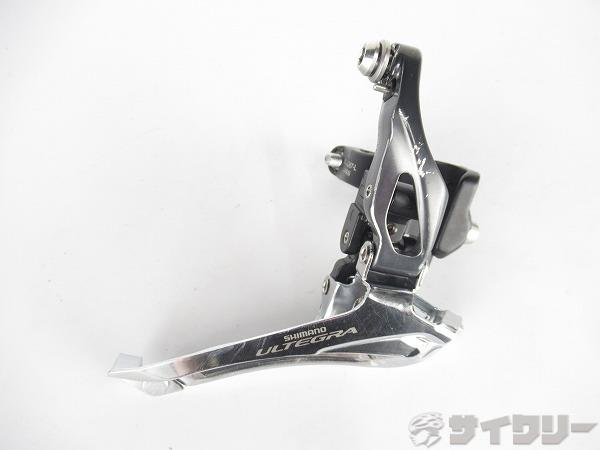 フロントディレイラー　FD-6800　ULTEGRA　2/11S　直付（34.9mmバンド付）　下引