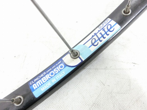 リアホイール  SUPER ELITE カンパニョーロハブ 700C/クリンチャー