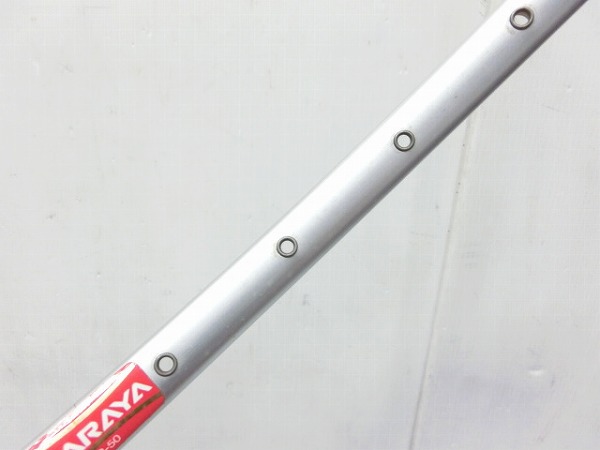 チューブラーリム R50 シルバー 650C/32H