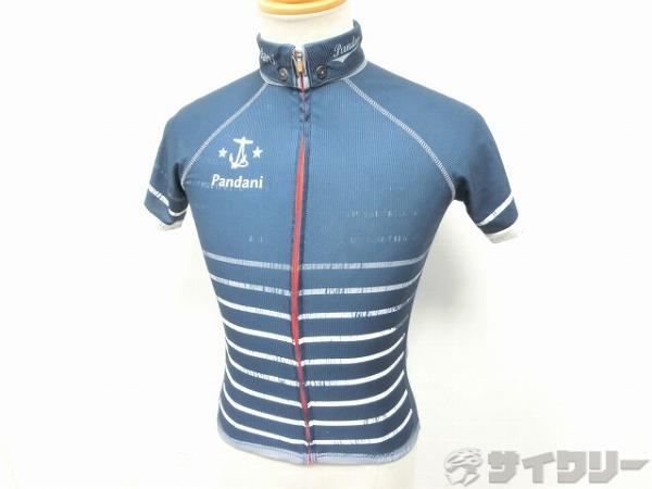 半袖フルジップジャージ Sサイズ ネイビー