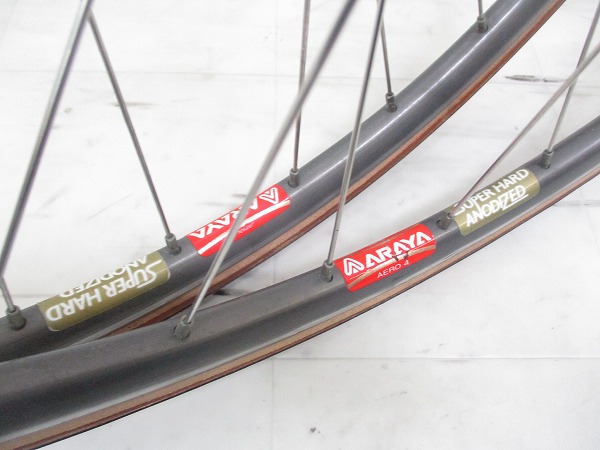 ホイール前後セット AERO4 650c シマノ600ハブ