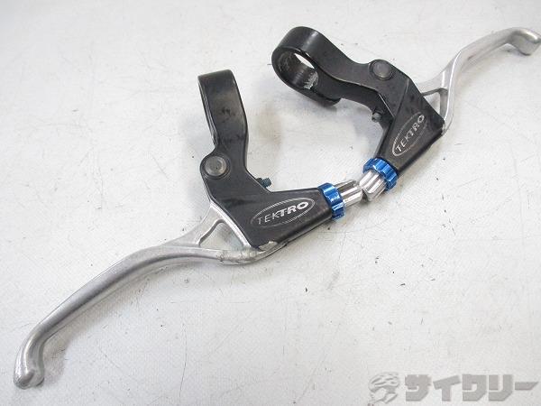 ブレーキレバー ブラック/シルバー ※曲がり有