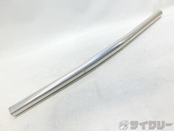 フラットバー Fun FB シルバー 490mm/φ25.4mm ※カット済み