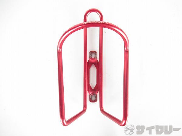 ボトルケージ　DURA-CAGE　レッド　レーサーボトル対応