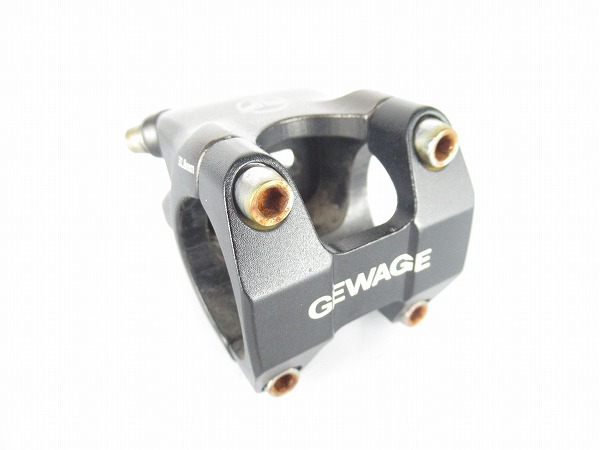 アヘッドステム　ブラック（変色）　31.8mm/50mm/OS（28.6mm）