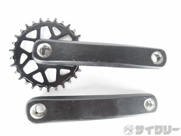 クランク　COOY　ブラック　170mm　スクエア　30T（ナローワイド）