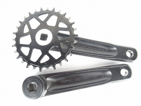 クランク　COOY　ブラック　170mm　スクエア　30T（ナローワイド）