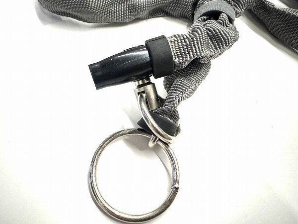 チェーンロック 檸檬 ダブルループ 鍵3個