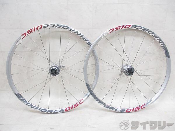 ホイール前後セット SPINFORCE DISC 559x17c シマノフリー