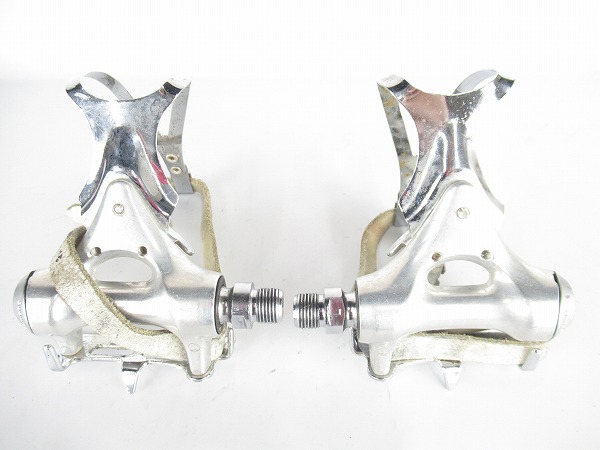 トゥクリップペダル　PD-6207　シマノ600　シルバー