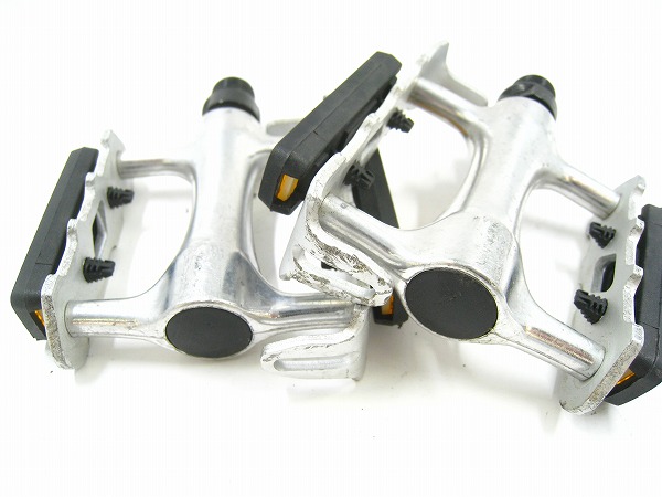 フラットペダル シルバー