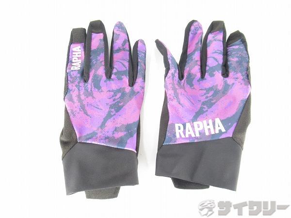 グローブ　TRAIL LIGHTWEIGHT GLOVE　ブラック/パープル　Mサイズ