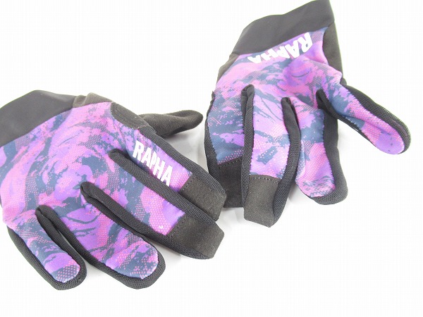 グローブ　TRAIL LIGHTWEIGHT GLOVE　ブラック/パープル　Mサイズ