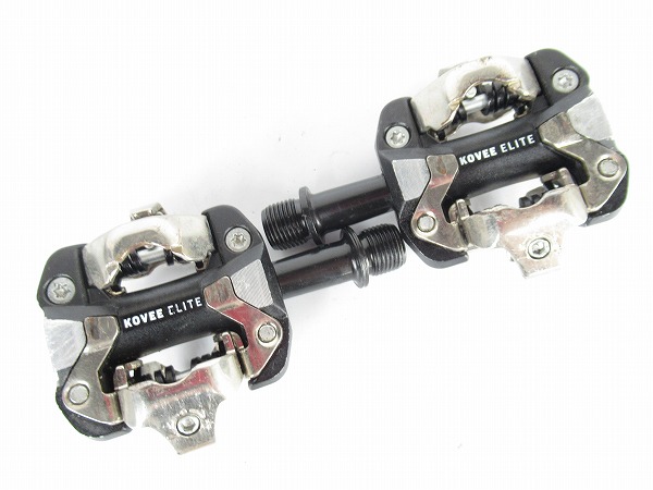 ビンディングペダル　KOVEE ELITE　ブラック