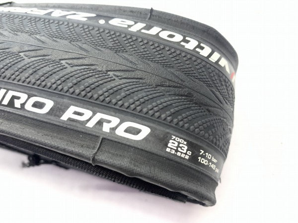 クリンチャータイヤ ZAFFIRO PRO 700x23c