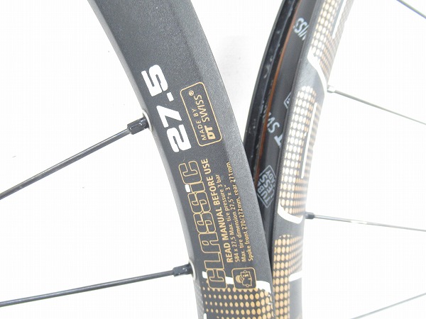 ホイール前後　FR1950 Classic　27.5　チューブレス（未確認）