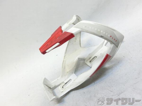 ボトルケージ CustomRace Plus ホワイト