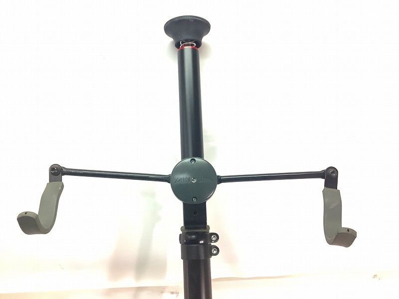 バイクスタンド　突っ張りタイプ