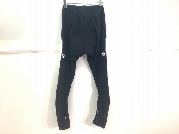WINDBREAK PANTS ブラック/ホワイト Lサイズ