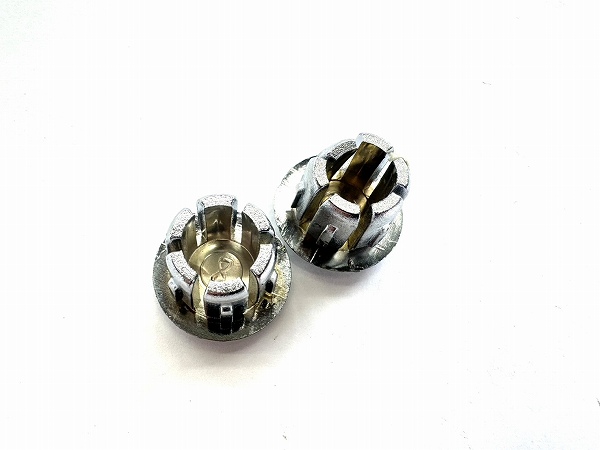 バーエンドキャップ シルバー