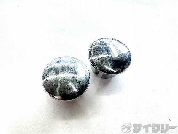 バーエンドキャップ シルバー