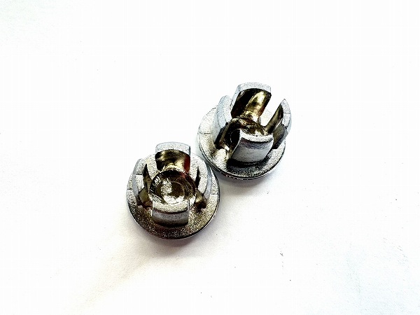 バーエンドキャップ シルバー