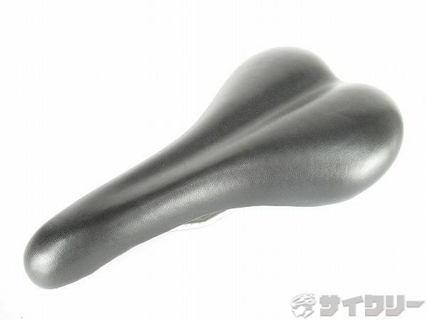 サドル　ブラック　スチールレール