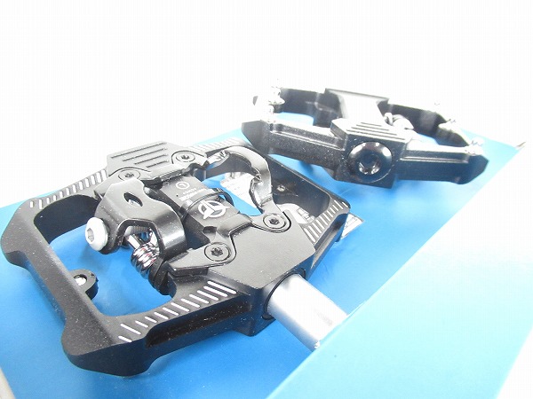 片面ビンディングペダル　GE-162　ブラック/シルバー　