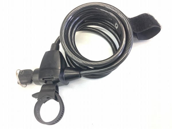 ワイヤーロック ブラック 1700㎜